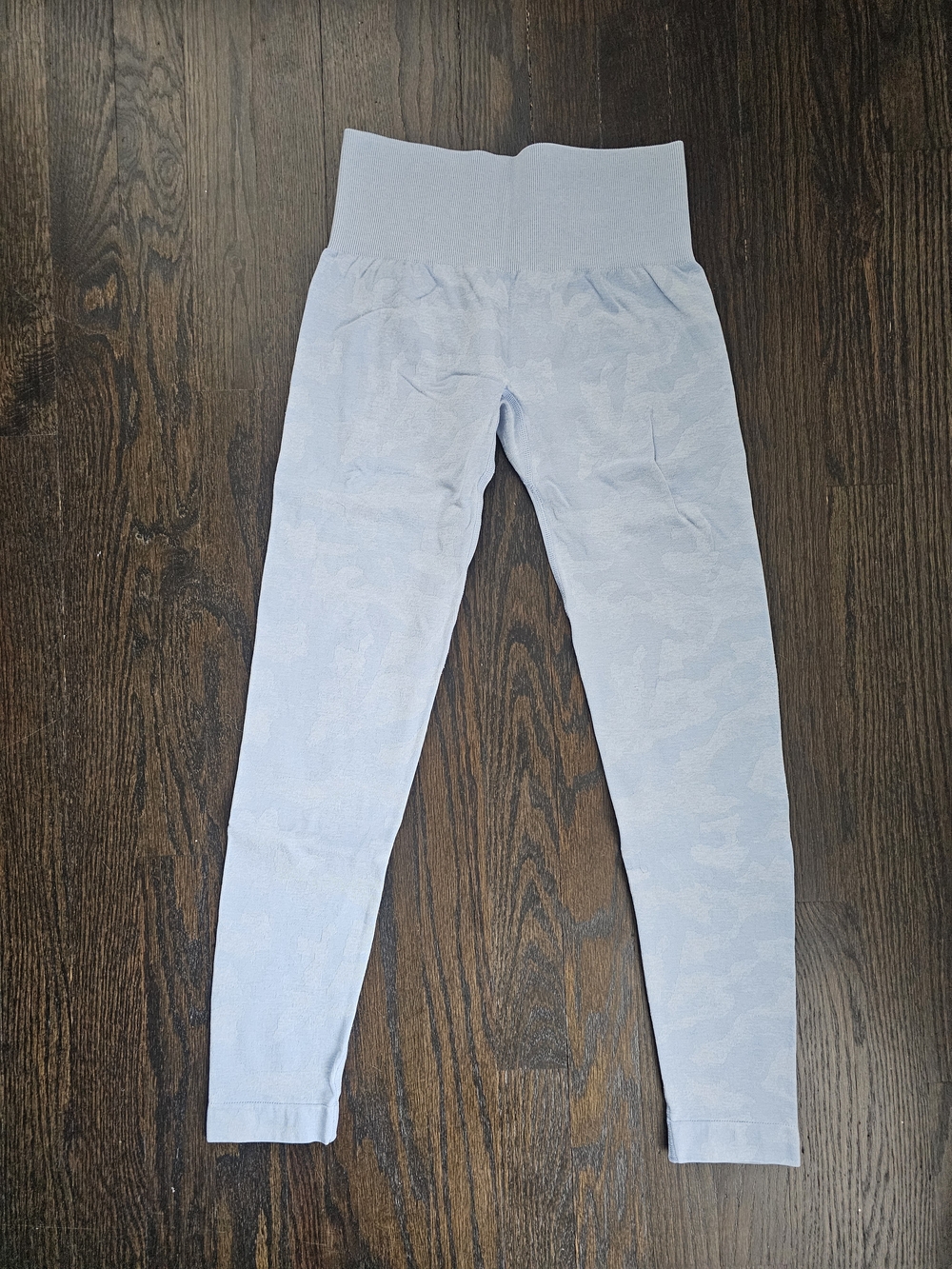 NVGTN Light Blue Seamless Camo Print High-Waist Leggings